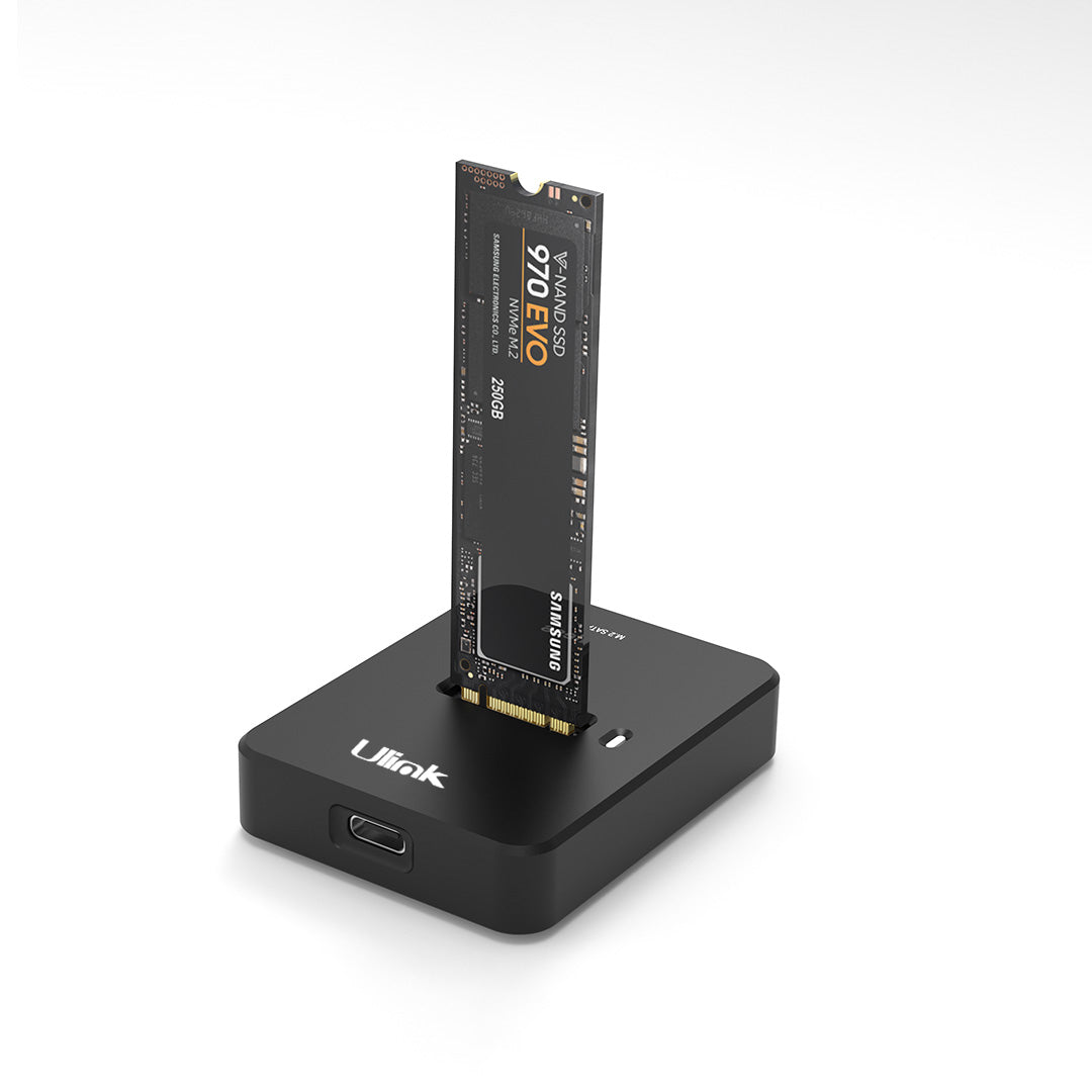 Docking Station Dual para Discos SSD (NVME/SATA) / mod. UL-DCKM2