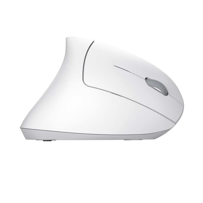 Mouse Trust Inalámbrico Ergonómico Verto White