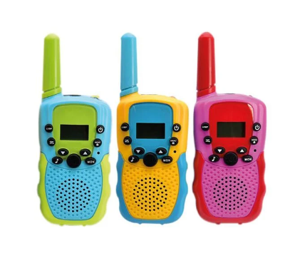 Set 3 Radios Walkie Talkies para Niños con 22 Canales Dblue