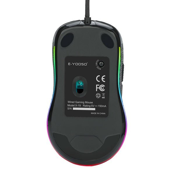 Mouse Gamer X-19 E-Yooso