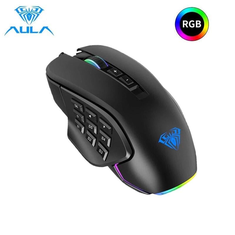Mouse Gamer Aula FIRE H510