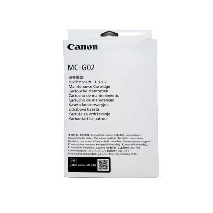Cartucho de Mantenimiento Canon G Series MC-G02, para Pixma G2160/G3160