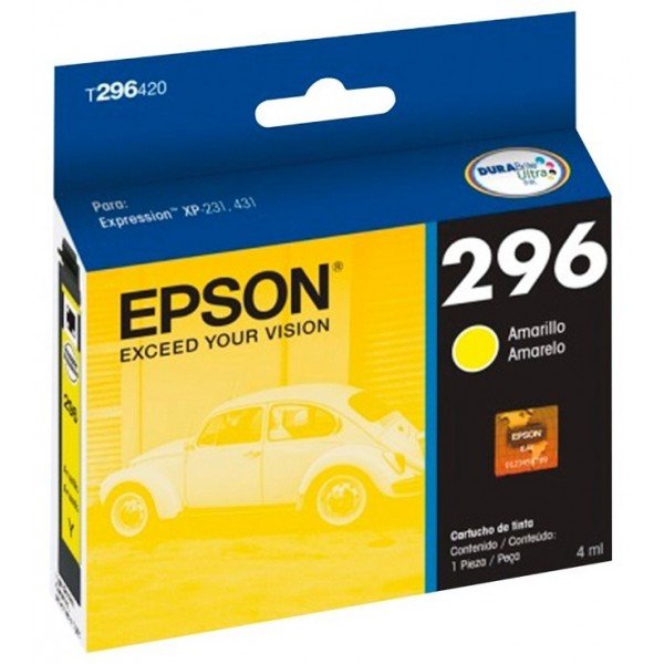Tinta Original Epson T296 Yellow