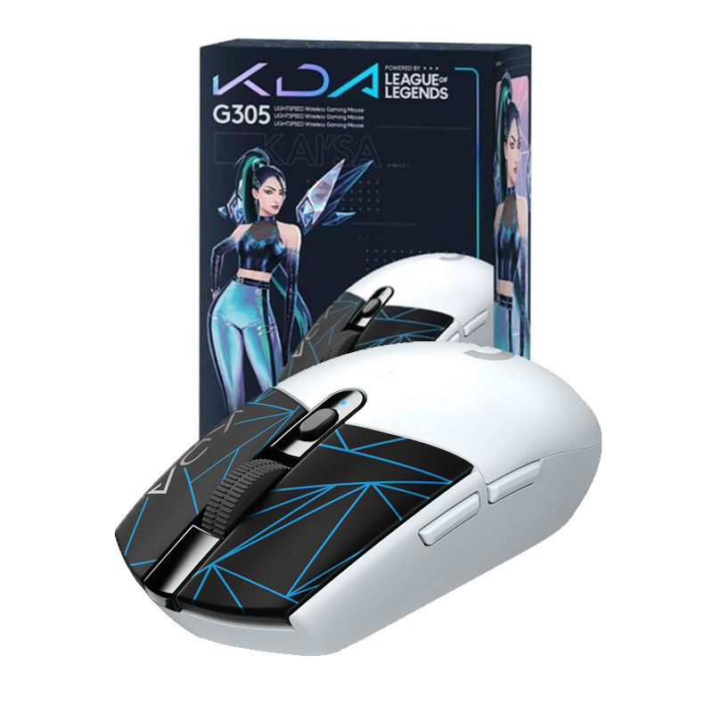 Mouse Gamer Logitech Inalámbrico G305 Lightspeed League of Legends KDA