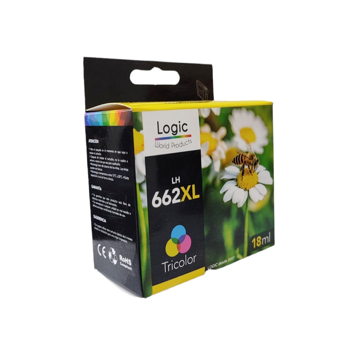 Cartucho Alternativo Logic H662 XL Color