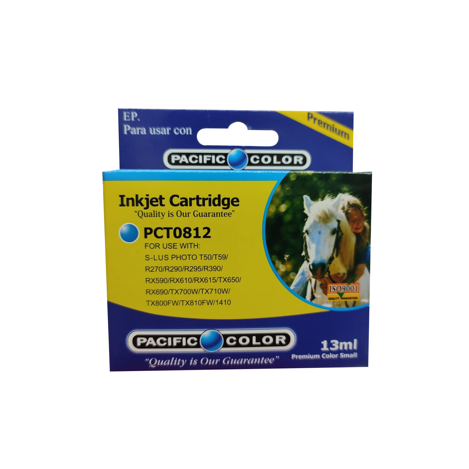 Cartucho Alternativo Pacific Color 81 PC-T0812 Cyan