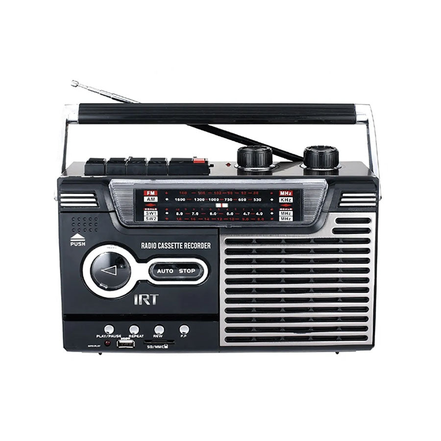 Radio Cassette Bluetooth AM/FM/SW1/SW2 IRT