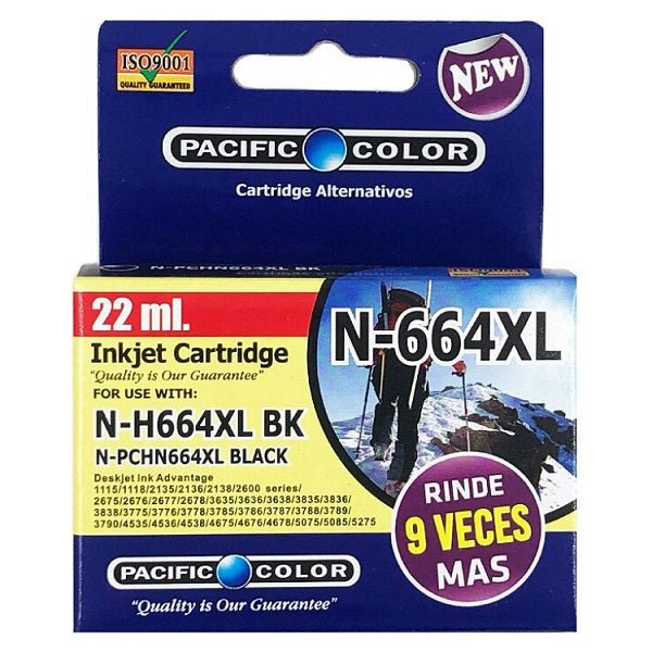 Tinta Alternativa Pacific Color H664 BK XL 22ml