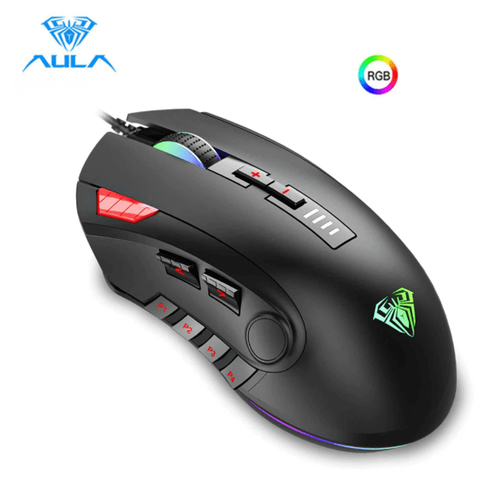 Mouse Gamer Aula FIRE H512