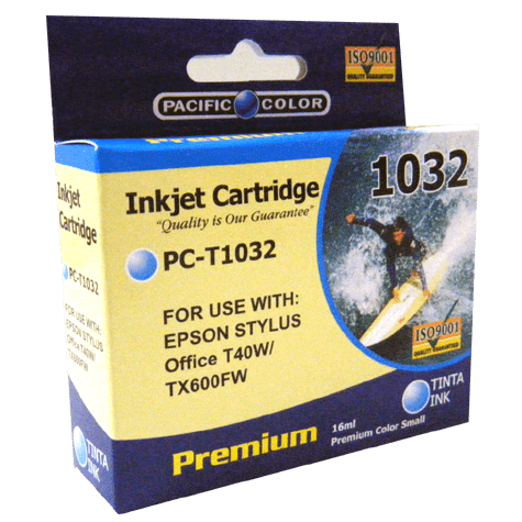 Cartucho  Alternativo Pacific Color PC-T1032 Cyan