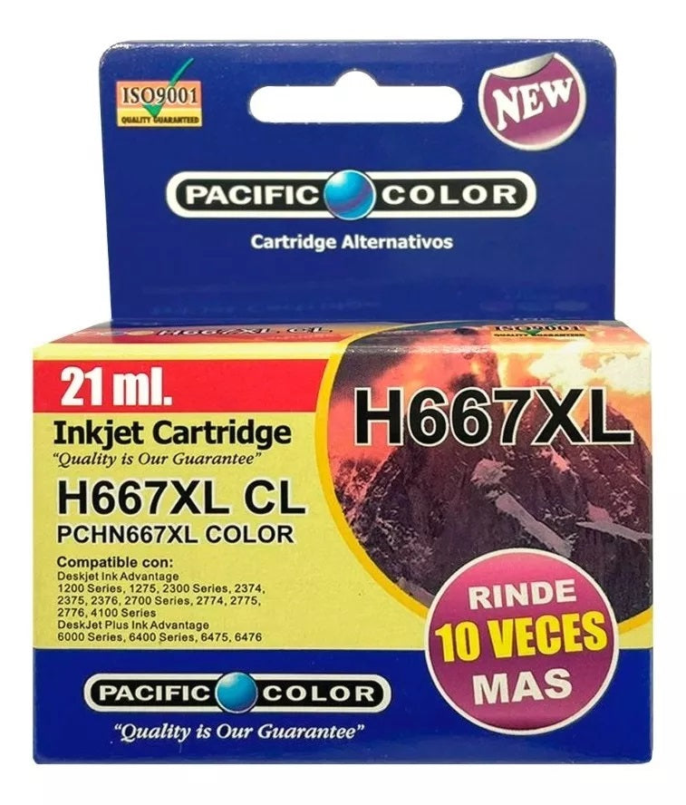 Tinta Alternativa Pacific Color H667 CL XL (Color)