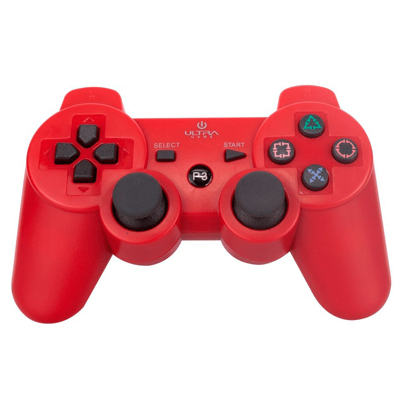 Control PS3 Bluetooth Dualshock Rojo Ultra